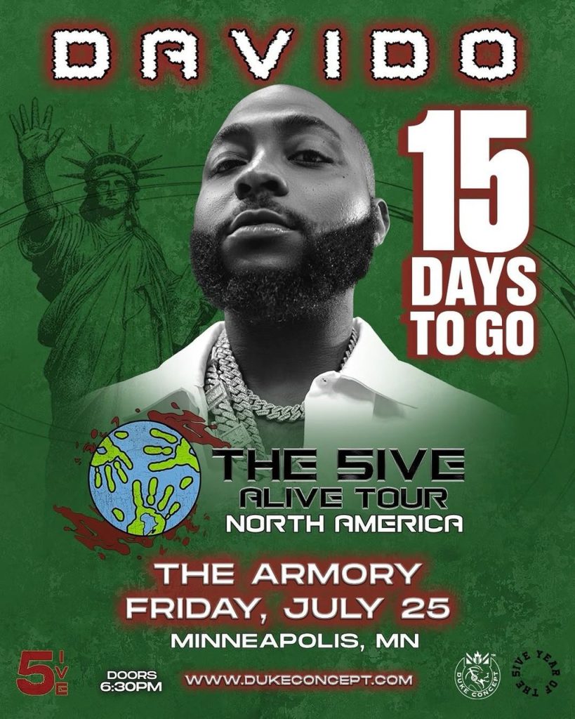 Davido tour 2