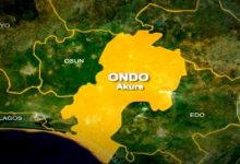 Ondo state map o1