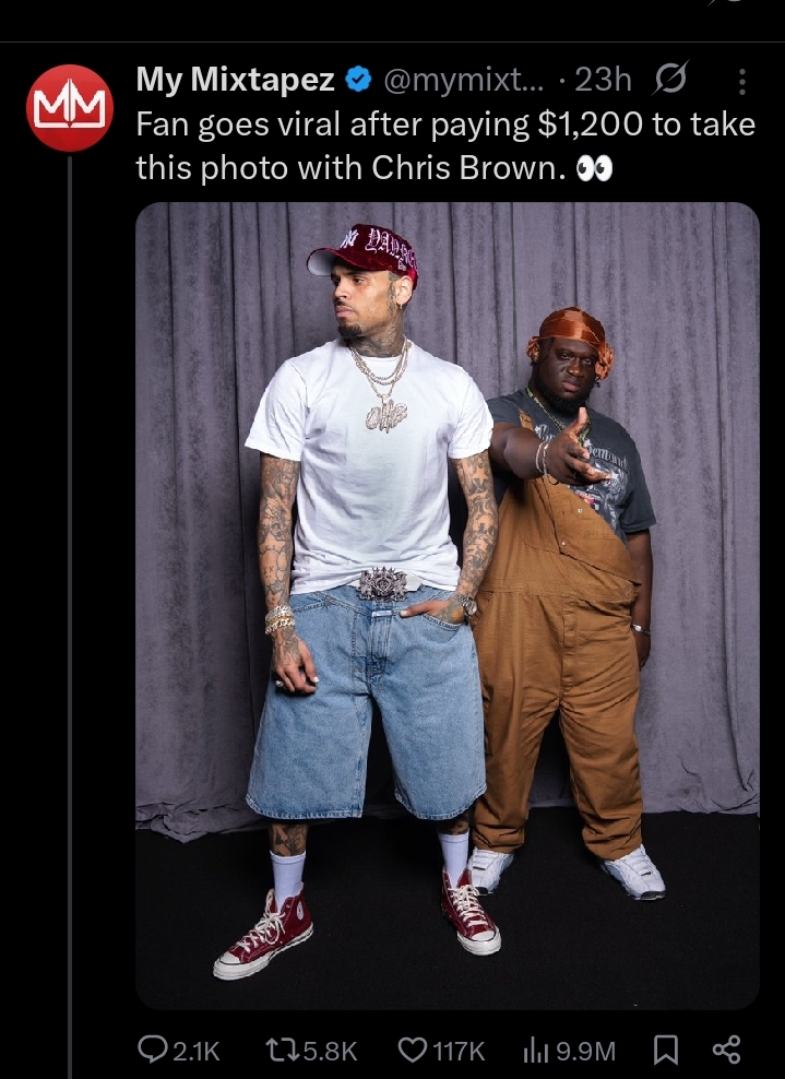 Chris brown fan