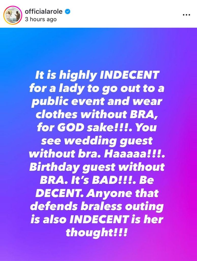 Comedian arole1