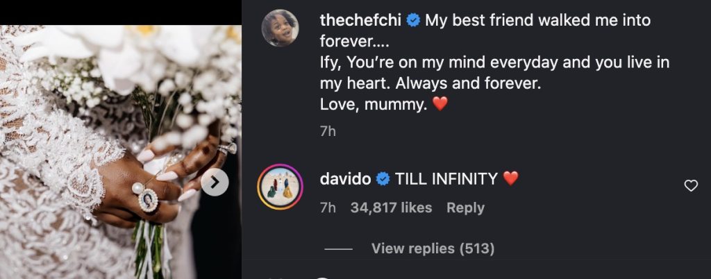 Davido comment