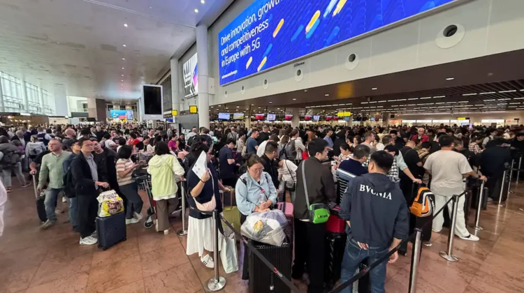 Cyberattack disrupts flights at major european airports