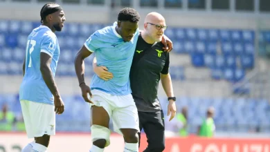 Dele bashiru to undergo tests after injury in rome derby