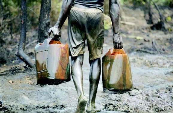 Oil theft