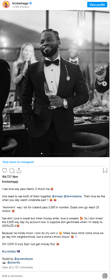 Screenshot 2025 09 18 at 03 02 09 broda shaggi shares his experience attending eazi temi’s white wedding