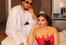 Regina Daniels with brother, SammyWest