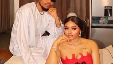 Regina Daniels with brother, SammyWest