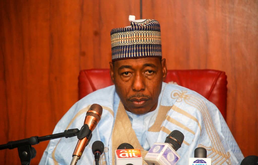 Borno State Governor, Prof. Babagana Umara Zulum