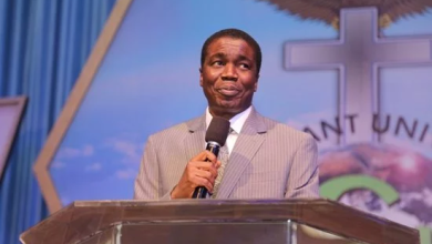 David Abioye speaking