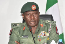 The Chief of Defence Staff, General Olufemi Oluyede,