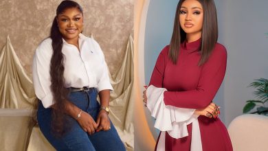 Ruth Kadiri with Regina Daniels