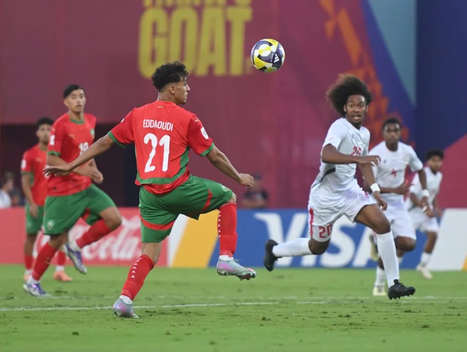 Morocco U-17 16–0 wins New Caledonia 2