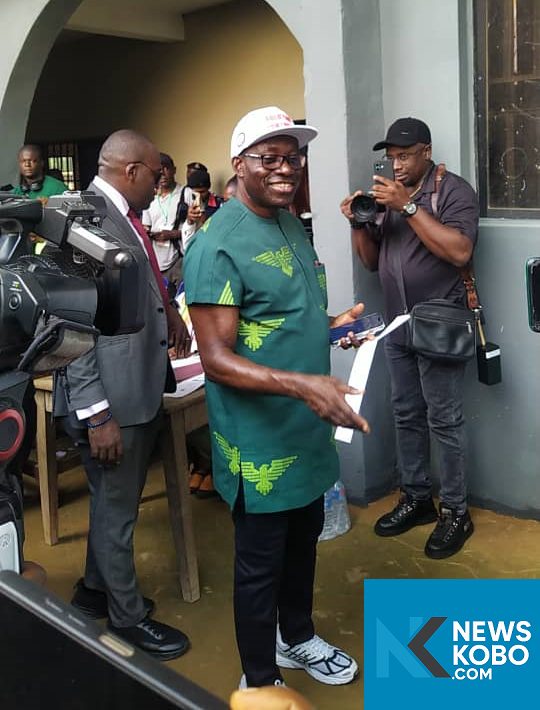 Soludo Casts Vote In Isuofia