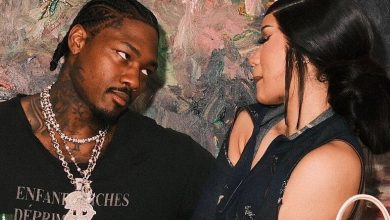 Stefon Diggs with Cardi B