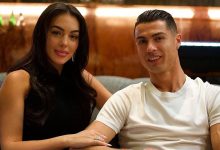 Cristiano Ronaldo with Georgina Rodriguez