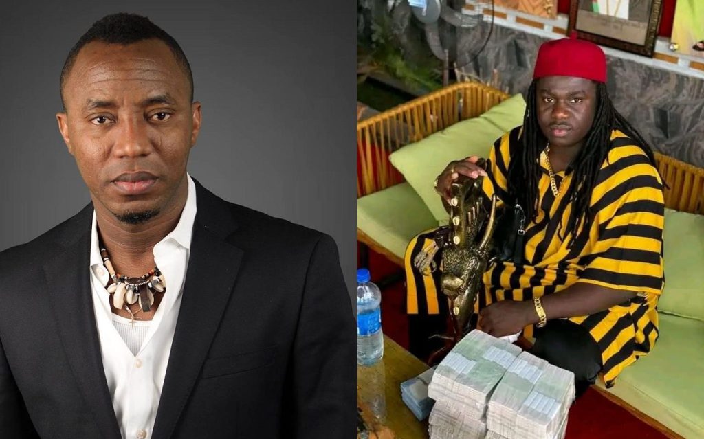 sowore with akwa okuko