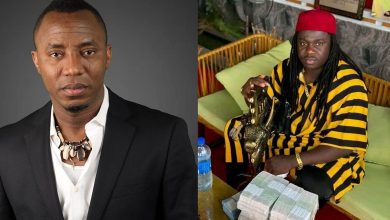 sowore with akwa okuko