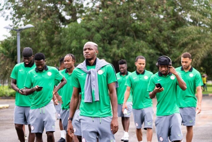 super eagles training